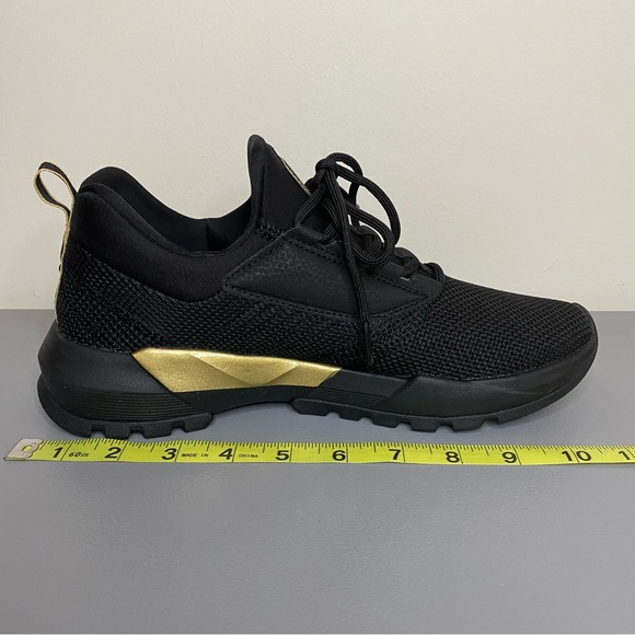 Puma Venus Black & Gold Soft Foam Optimal Comfort Women’s Sneakers - Picture 7 of 13